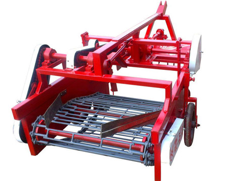 山东马铃薯割秧收获机